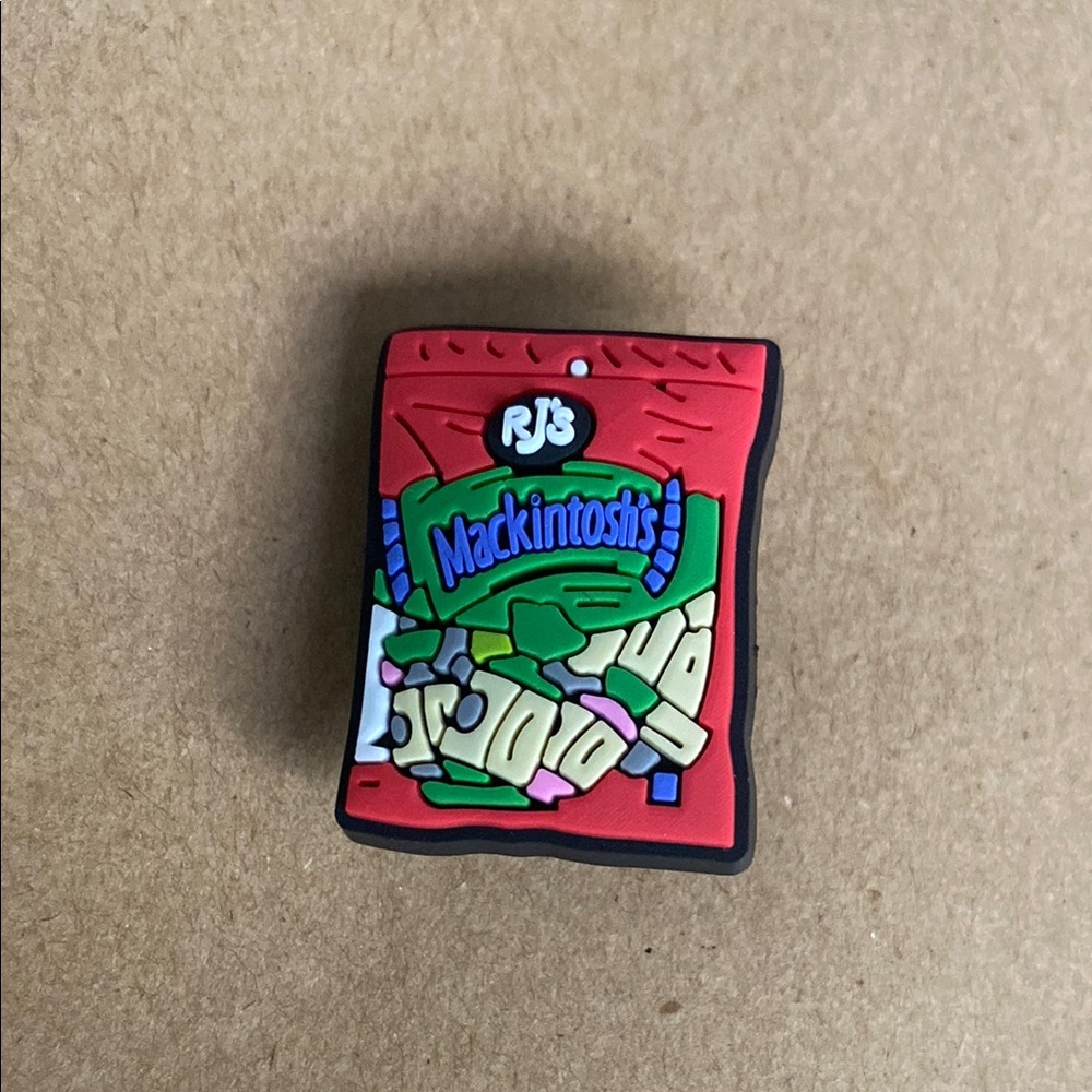 🐊6/$12🐊 RJ's Mackintosh's Red Croc Charm